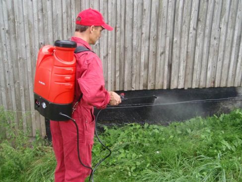 PiP Rueckenspritze Unkrautvernichtung